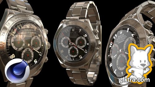 Hard Surface 3D Modeling in Cinema 4D: Hyper Realistic Watch