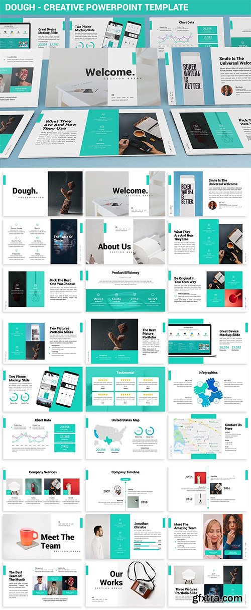 Dough - Creative Powerpoint Template