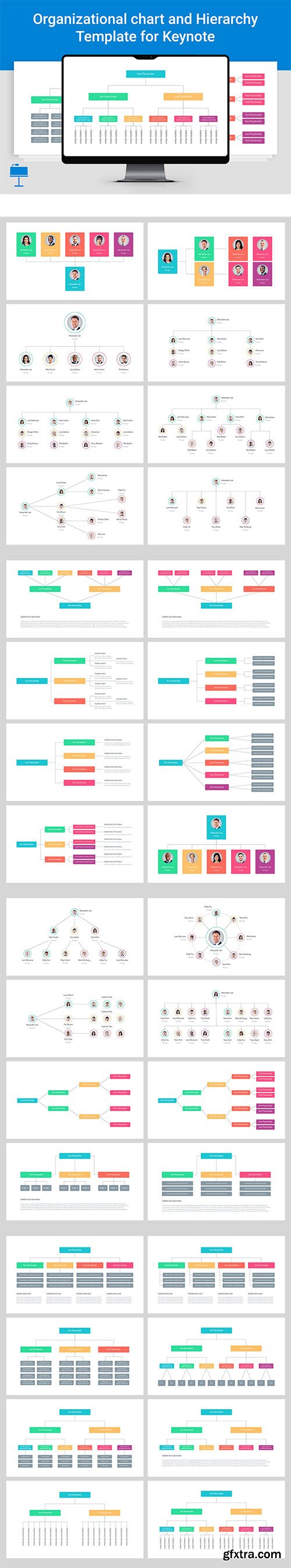 Organizational Chart for Keynote