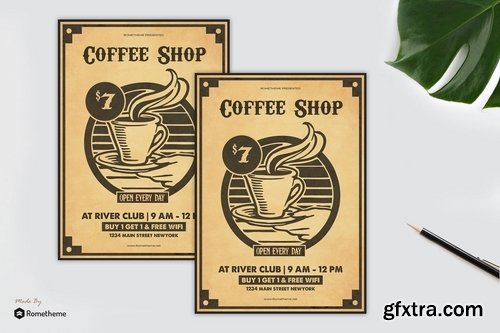 Coffee Shop Flyer vol. 01