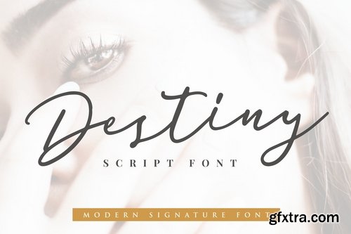 Destiny Signature Font