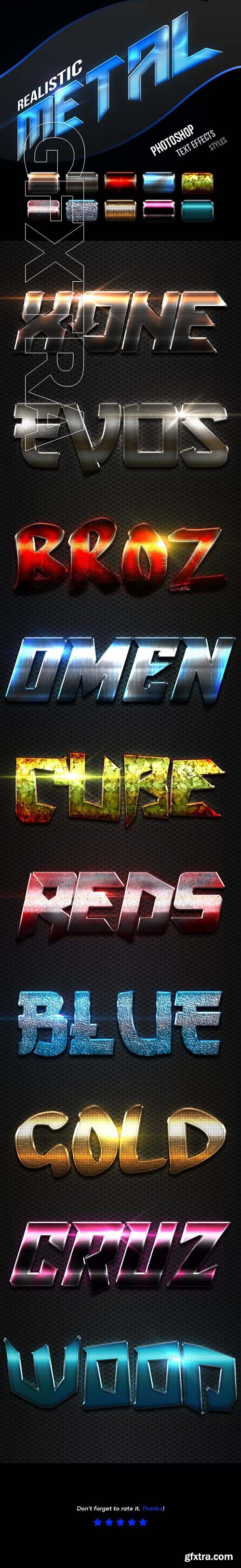 GraphicRiver - Realistic Metal Text Effects Vol.6 23520605