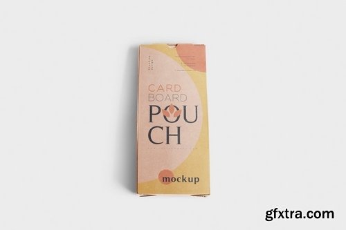 Cardboard Pouch Mockups