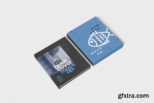 Book Cover & Slide Case Mockups