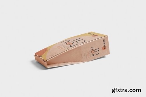 Cardboard Pouch Mockups