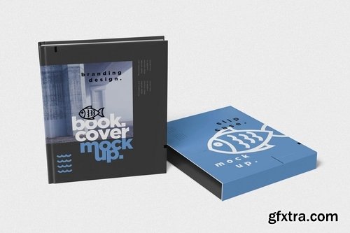 Book Cover & Slide Case Mockups