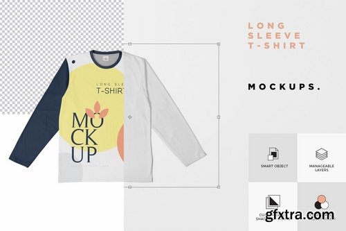 Long Sleeve T-Shirt Mockups