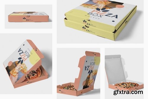 Pizza Box Mockups