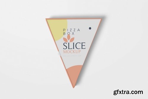 Pizza Slice Box Mockups