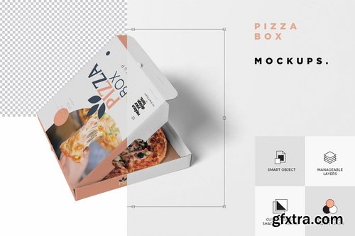 Pizza Box Mockups