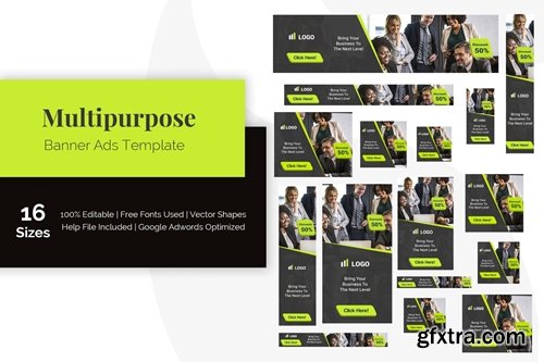 Multipurpose Banner Ads Template