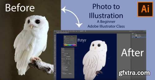 From Photo to Illustration - A Beginner Adobe Illustrator Class