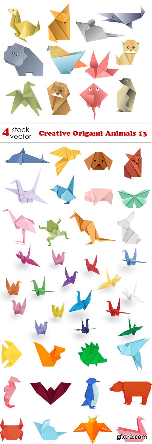 Vectors - Creative Origami Animals 13