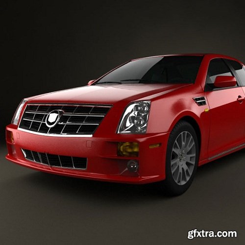 Cadillac STS 2010 3D Model