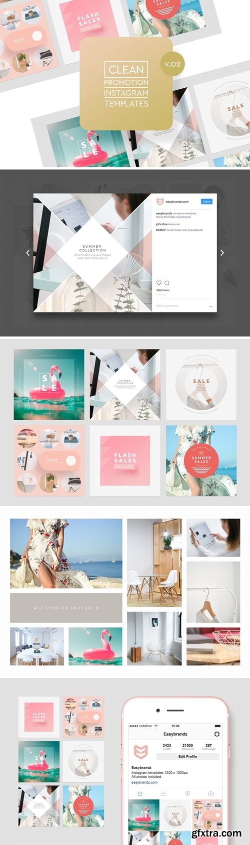 Instagram Promotion Clean Templates v.02