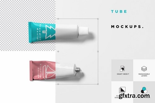 Paint Tube Mockups