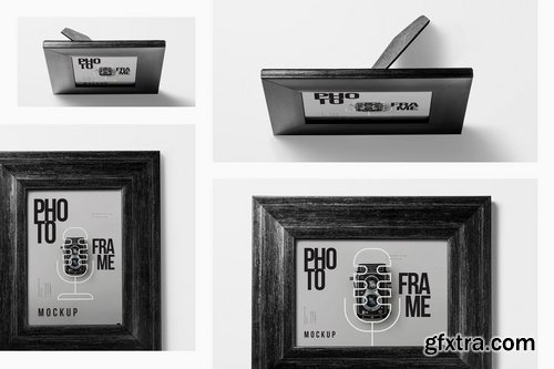 4 Wooden Frame Mockups