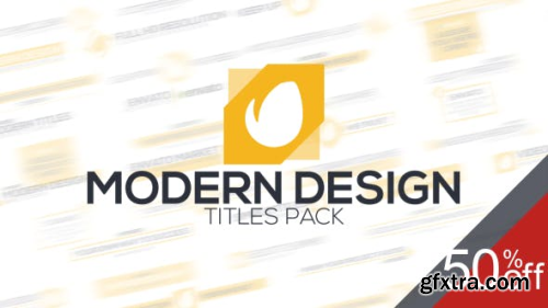 VideoHive Modern Titles 15599486