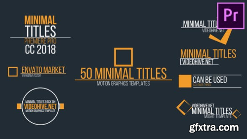 VideoHive Minimal Titles 22714471