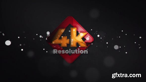 VideoHive Glossy Particle Logo Reveal 23826048