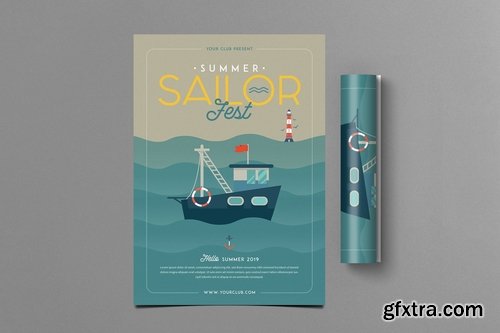 Summer Sailor Fest Flyer