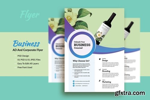 Business AD And Corporate Flyer