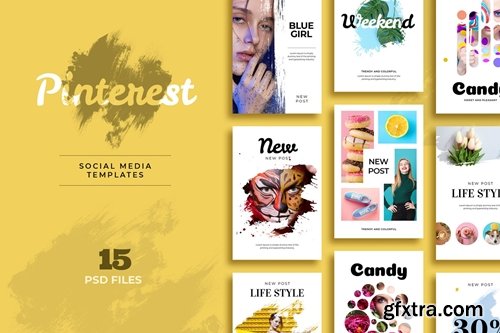 Lifestyle Pinterest Templates