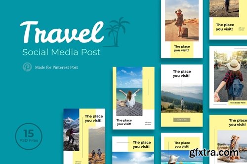 Travel Pinterest Templates