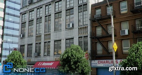 Cgtrader - NYC - 4 Blocks - 31 Buildings 3D model