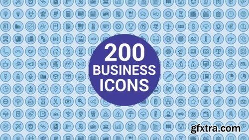 Pond5 - Business Simple Icons - 091655744