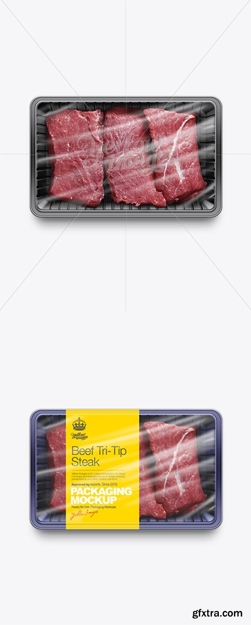 Sliced Beef Tray Mockup 10694