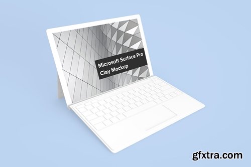 Microsoft Surface Pro Clay Mockup