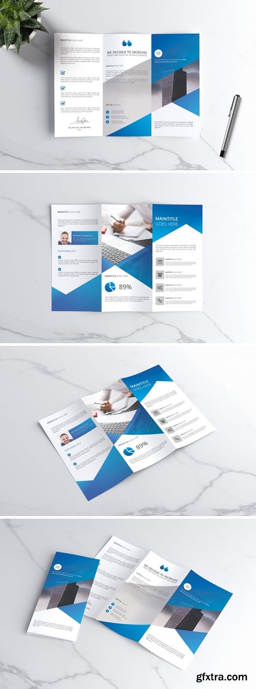 Company Trifold Brochure Vol. 03