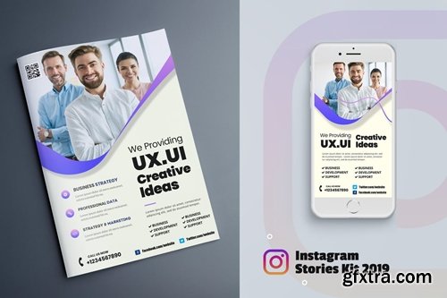 Business Marketing Flyer & Instagram Stories