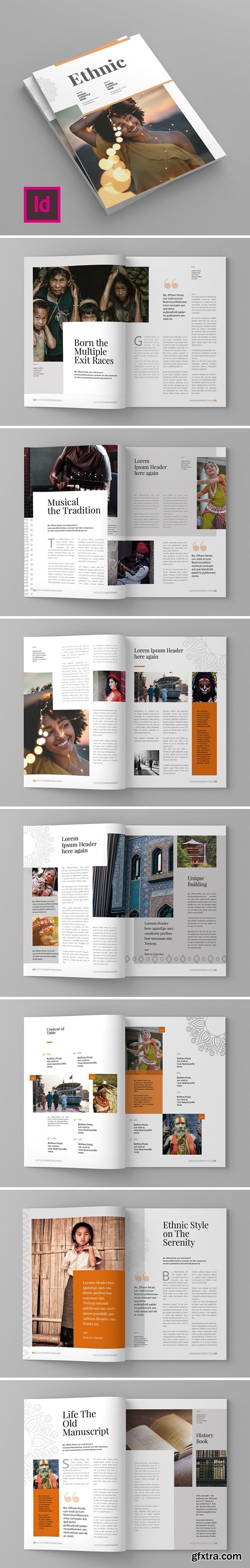 Ethnic Magazine Template