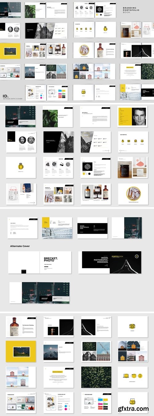 36 Pages Brands & Portofolio Book