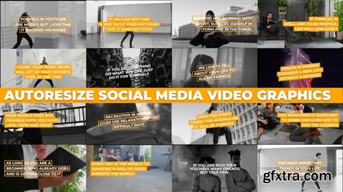 MotionArray Social Media Video Graphics - Autoresize 234591