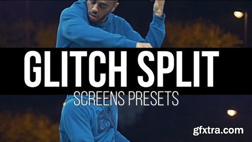 MotionArray Glitch Split Screens Presets 234418