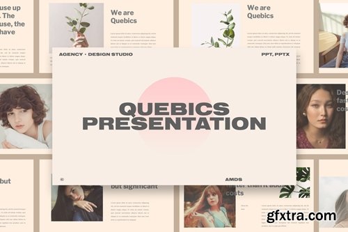 Quebic - Design Studio Presentation Template