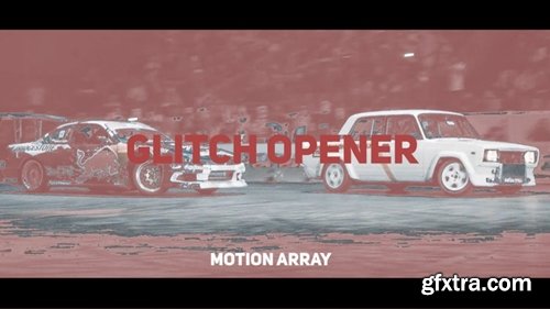 MotionArray Glitch Opener 235700