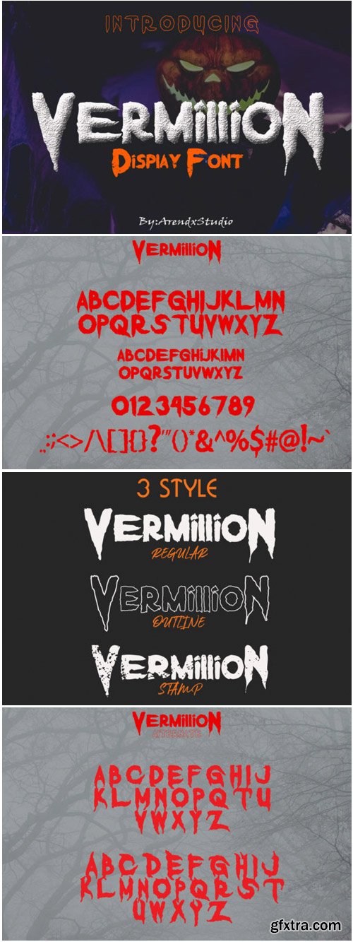 Vermillion Font