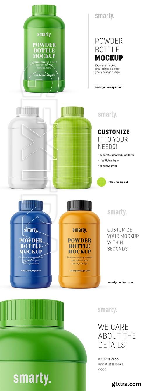 CreativeMarket - Household bottle mockup 3752065