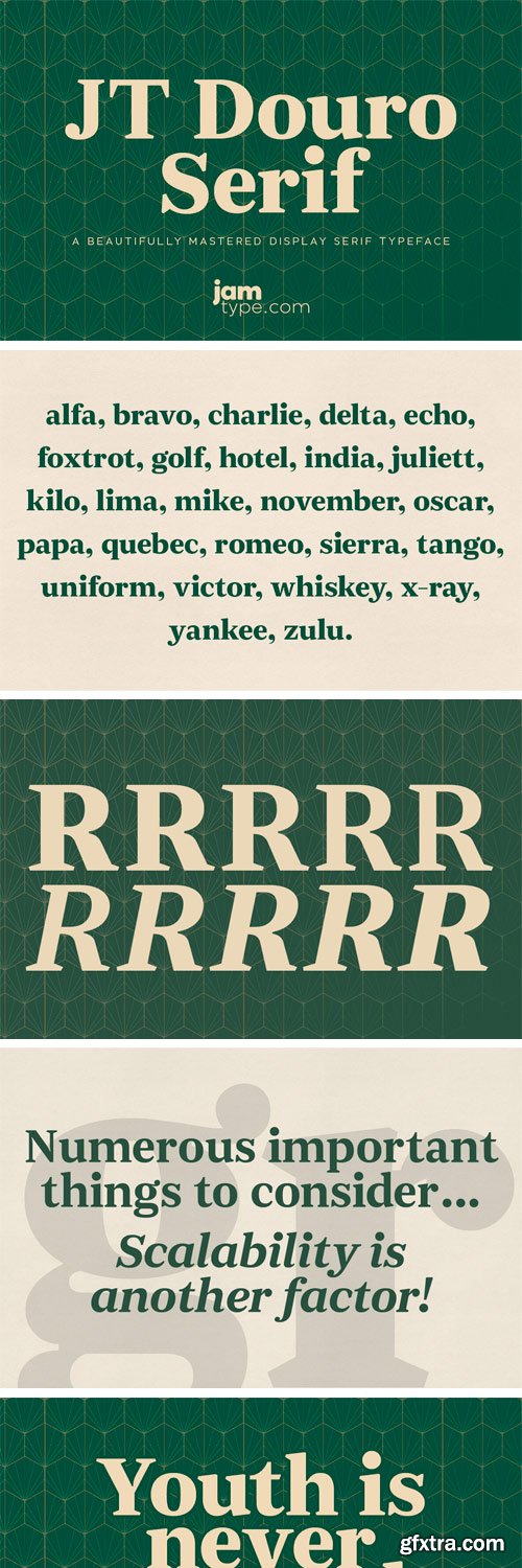 JT Douro Serif Font Family