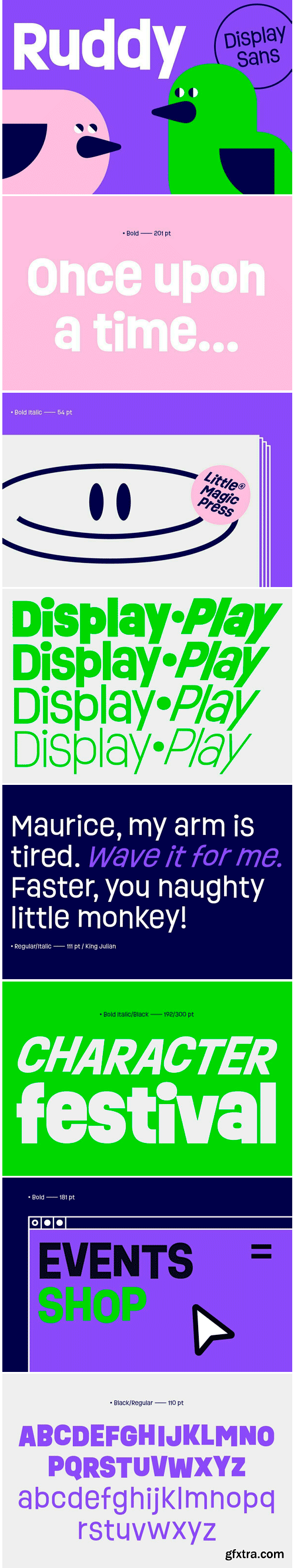 Ruddy Font Family