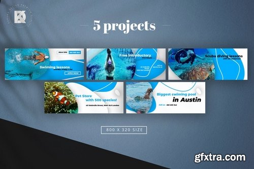 Swimming Banner Pack