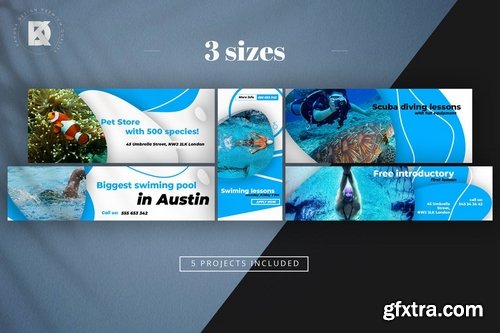 Swimming Banner Pack