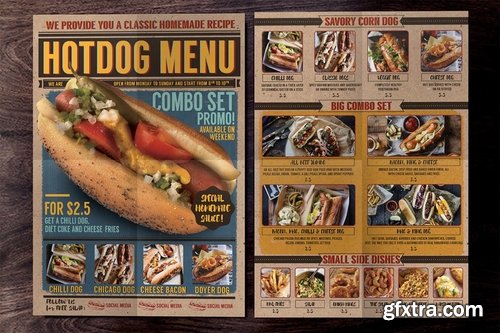 Fast Food Menu Flyer