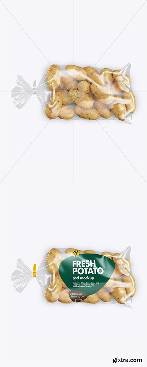 Pack with Potato Mockup 43383