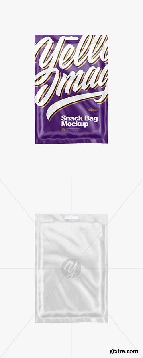 Glossy Sachet Mockup 43342