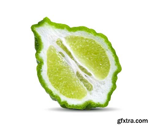 Bergamot Isolated - 15xJPGs